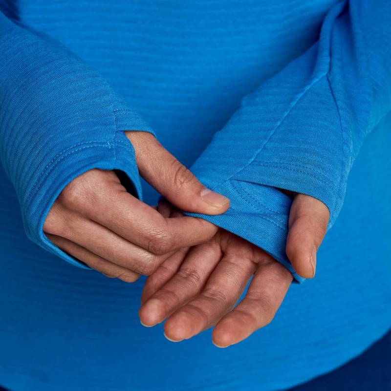 Női Saucony Triumph 3D 1/2 Zip Pulóver Kék | HUNGARY HJGUD