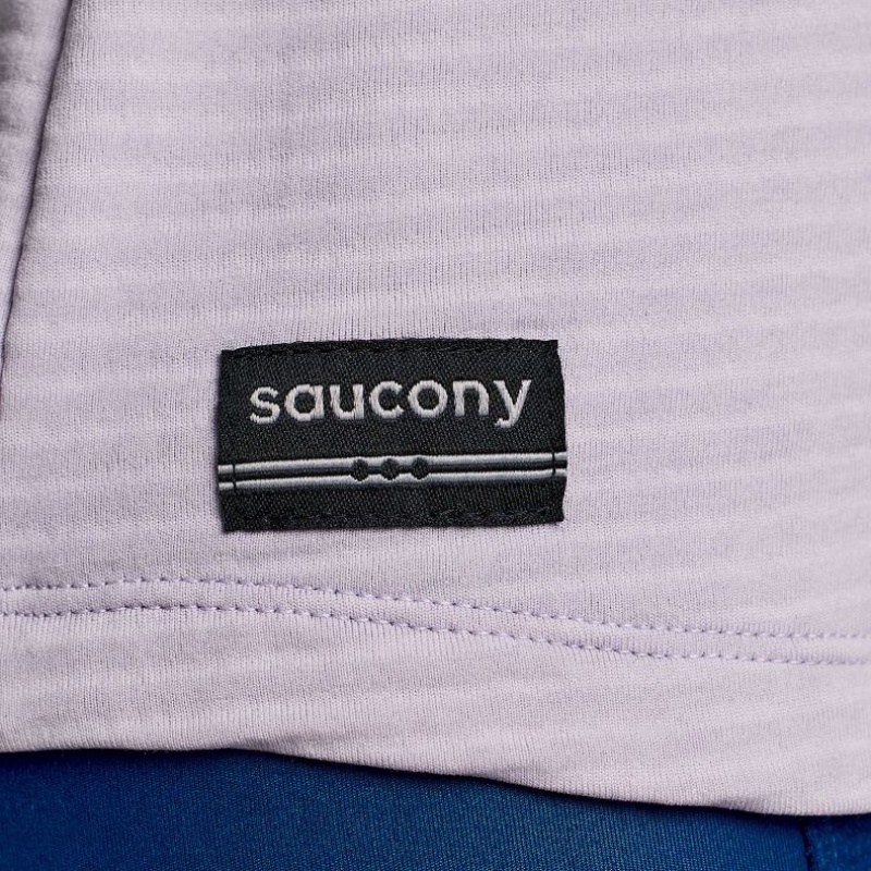 Női Saucony Triumph 3D Crew Pulóver Lila | HUNGARY PJHYW
