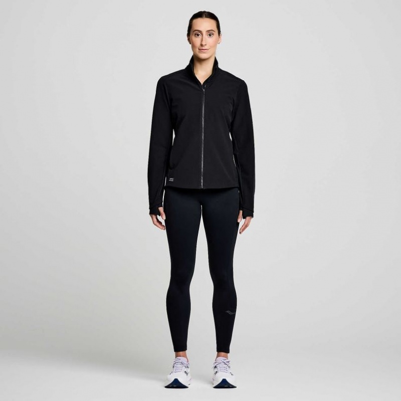 Női Saucony Triumph Kabát Fekete | HUNGARY XMLSF